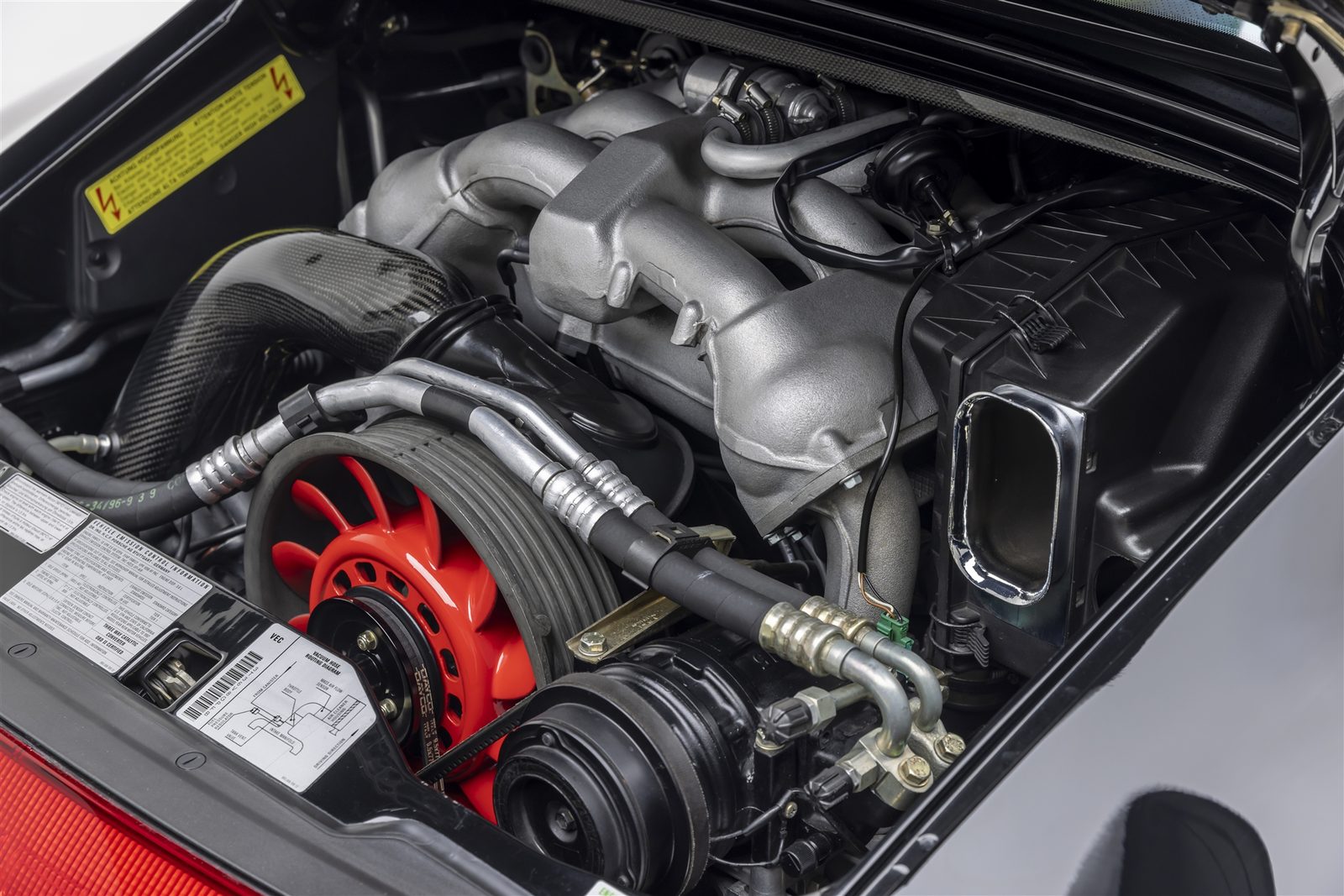 993 RS 3.6L flat-six engine
